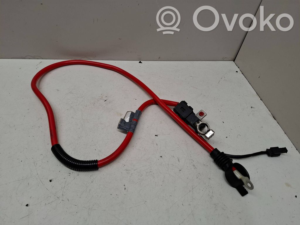 BMW 5 E60 E61 Pliusinis laidas (akumuliatoriaus) 