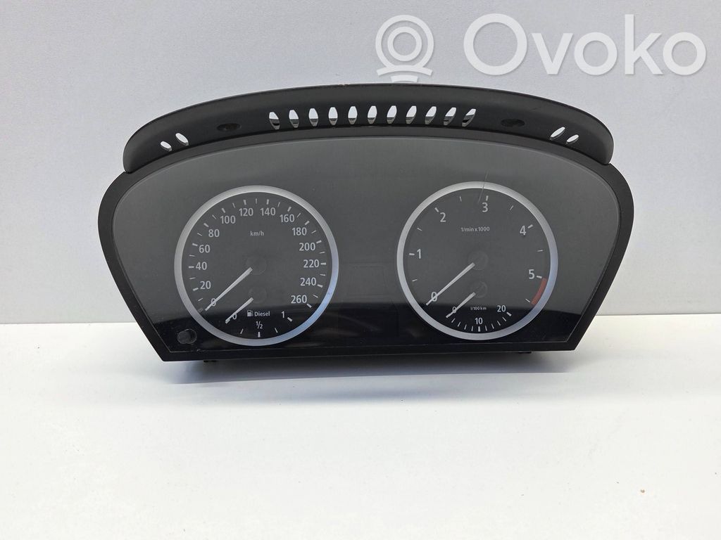 BMW 5 E60 E61 Speedometer (instrument cluster) 
