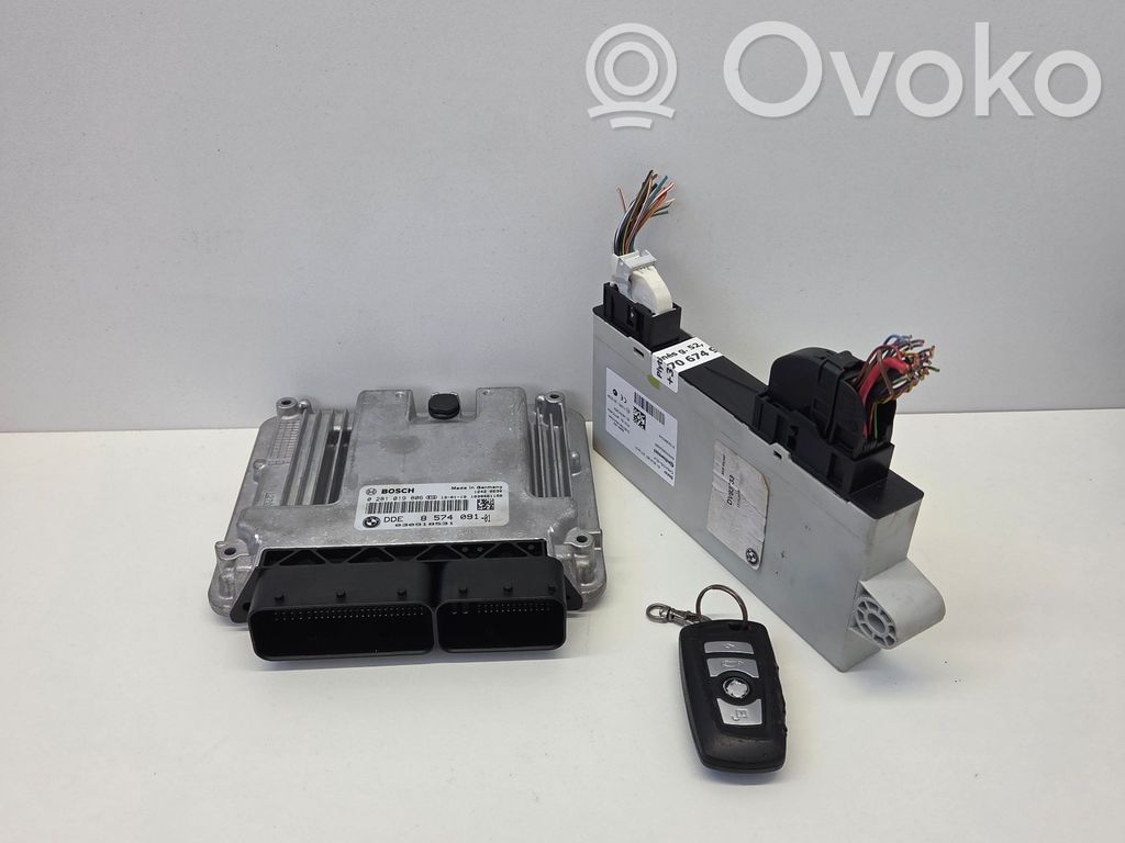 BMW 5 F10 F11 Engine ECU kit and lock set 