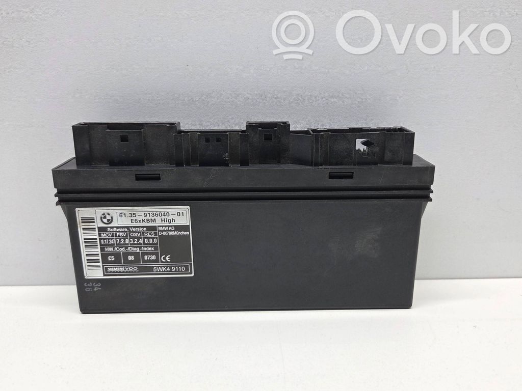 BMW 5 E60 E61 Komforto modulis 