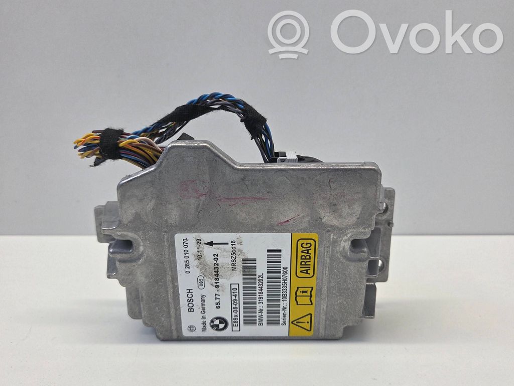 Unidad de control/módulo del Airbag   9184432,0285010070,MRSZ5CG16,31918443202L