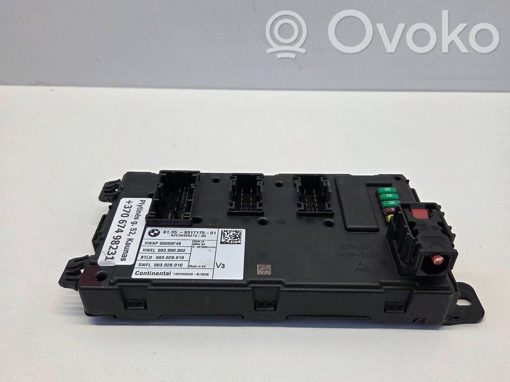 BMW 3 F30 F35 F31 Módulo de confort/conveniencia 