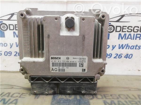 Opel Vectra C Engine control unit/module ECU 