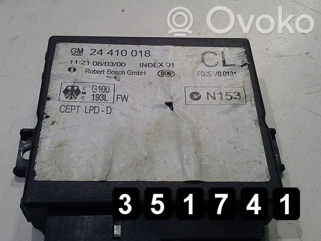 Engine control unit/module   24410018,24410018