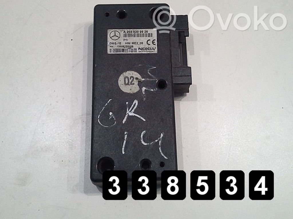 Mercedes-Benz C W203 Engine control unit/module 