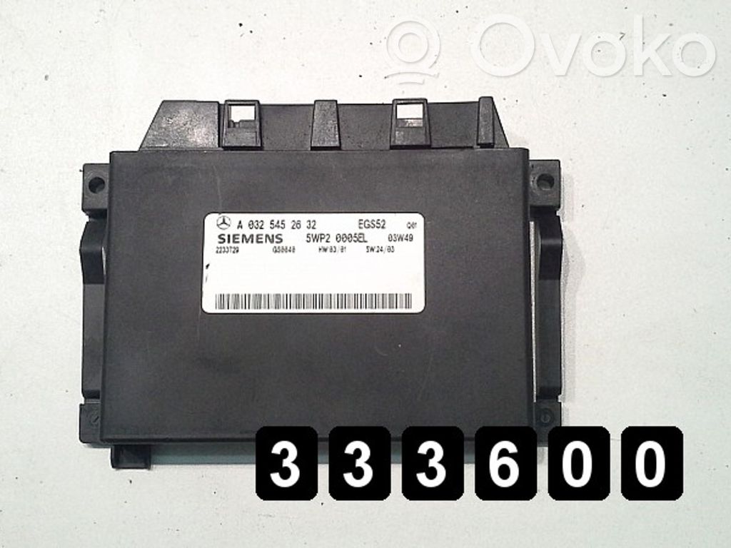 Engine control unit/module   0325452632,0325452632