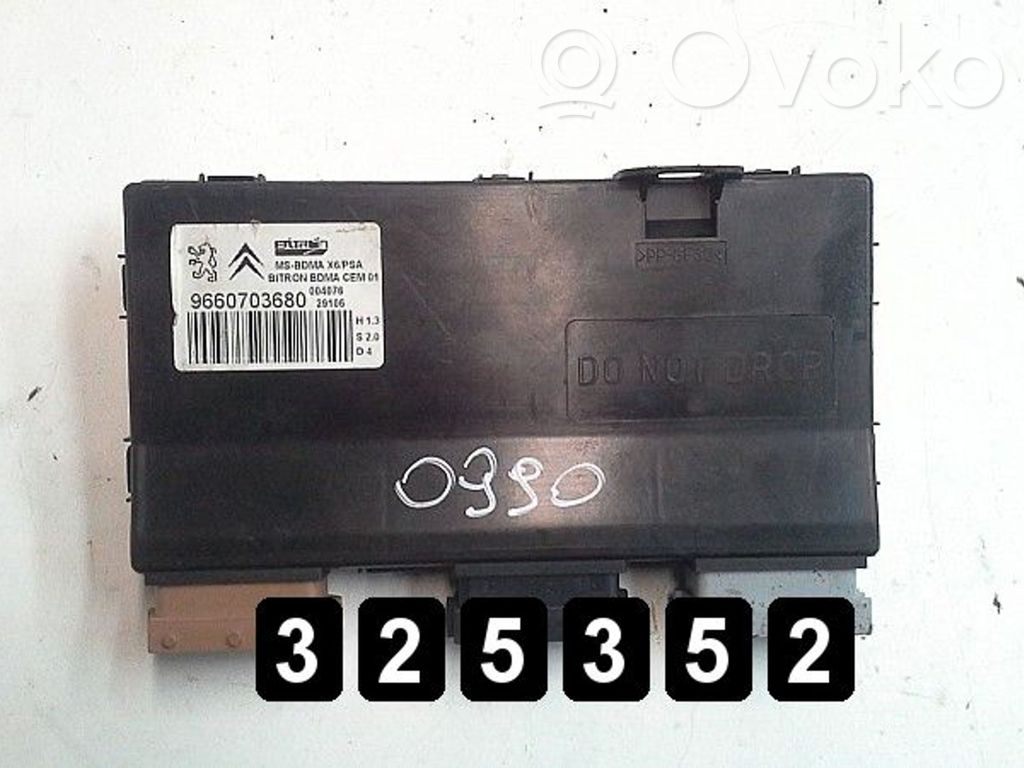 Engine control unit/module   9660703680,9660703680