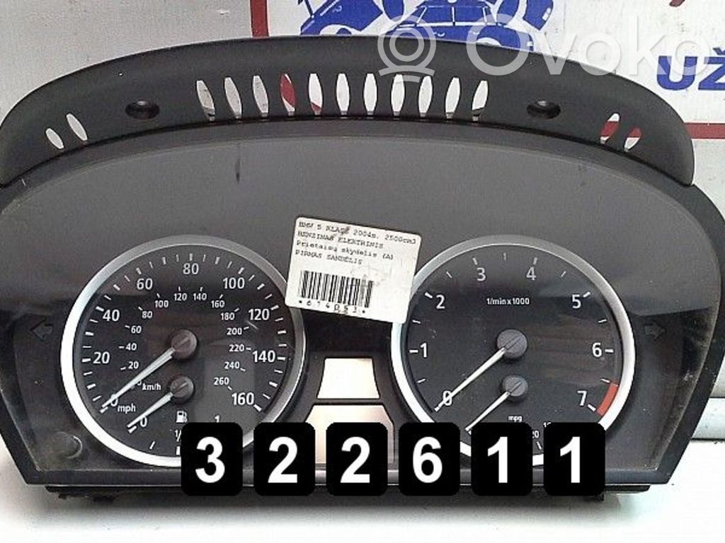 BMW 5 E60 E61 Nopeusmittari (mittaristo) 