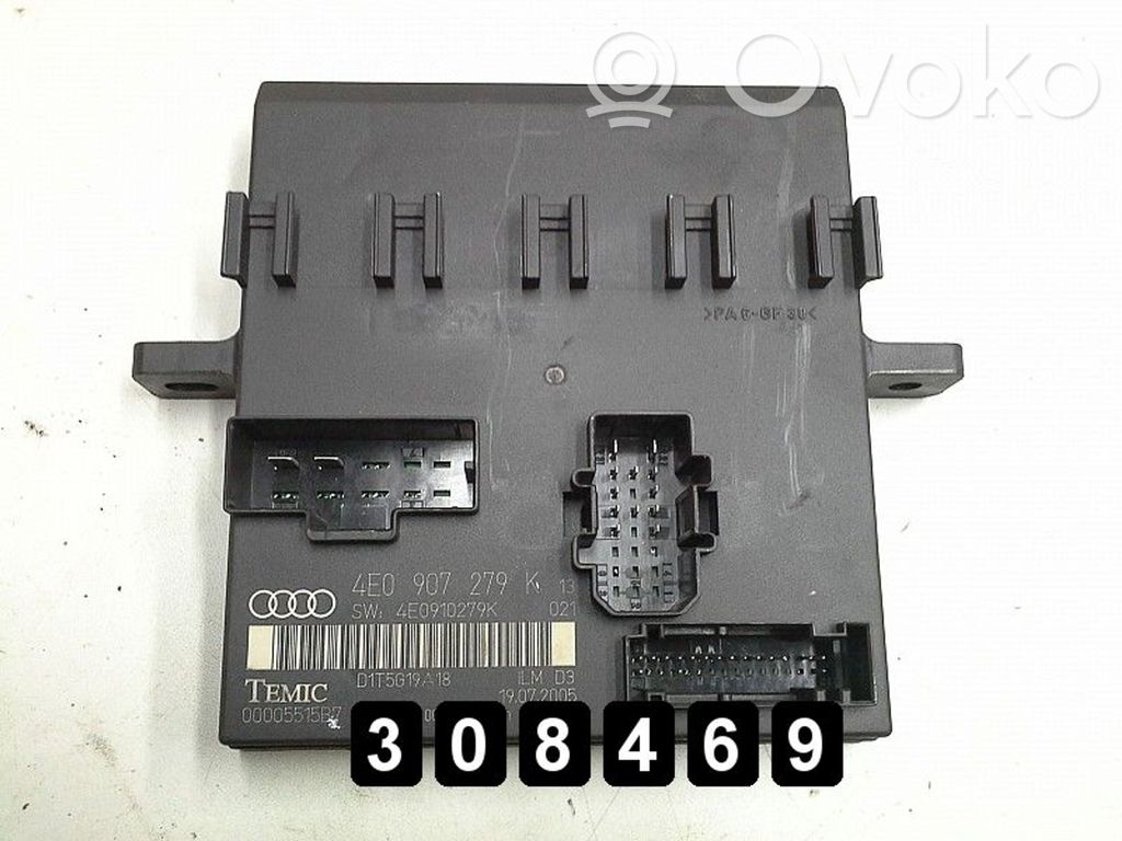 Engine control unit/module   4E0907279K,4E0907279K