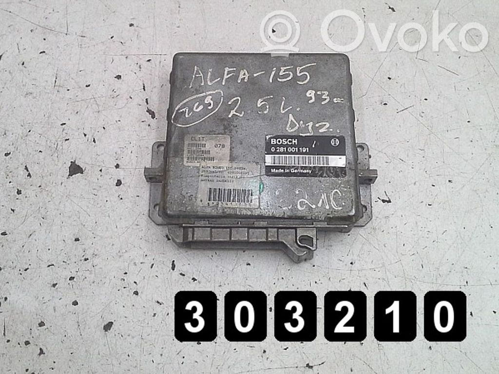 Alfa Romeo 155 Engine control unit/module 