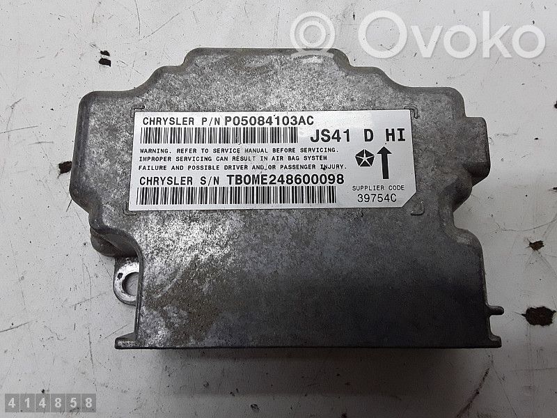 Chrysler Sebring (ST-22 - JR) Airbag control unit/module 