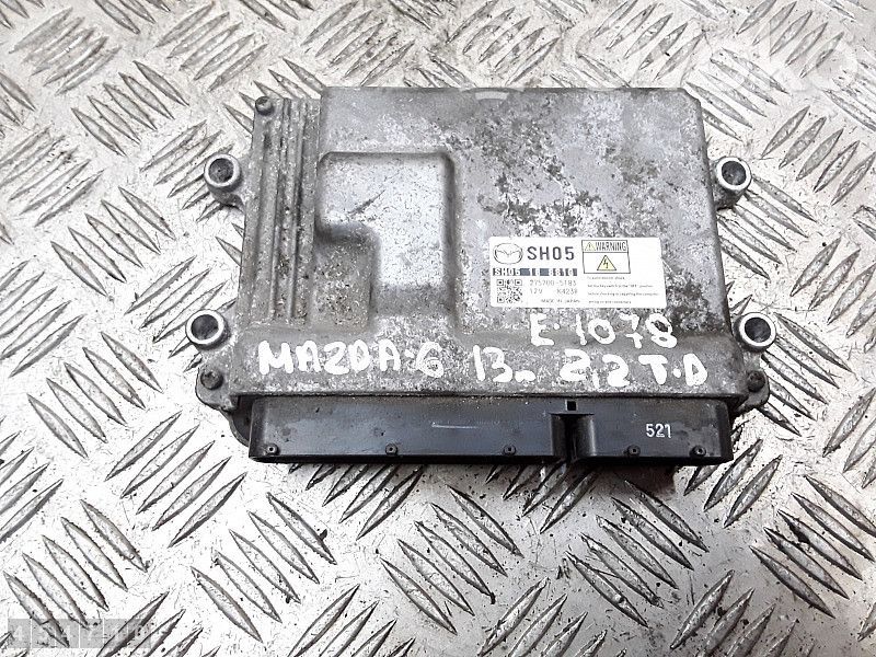 Mazda 6 Dzinēja vadības bloks 