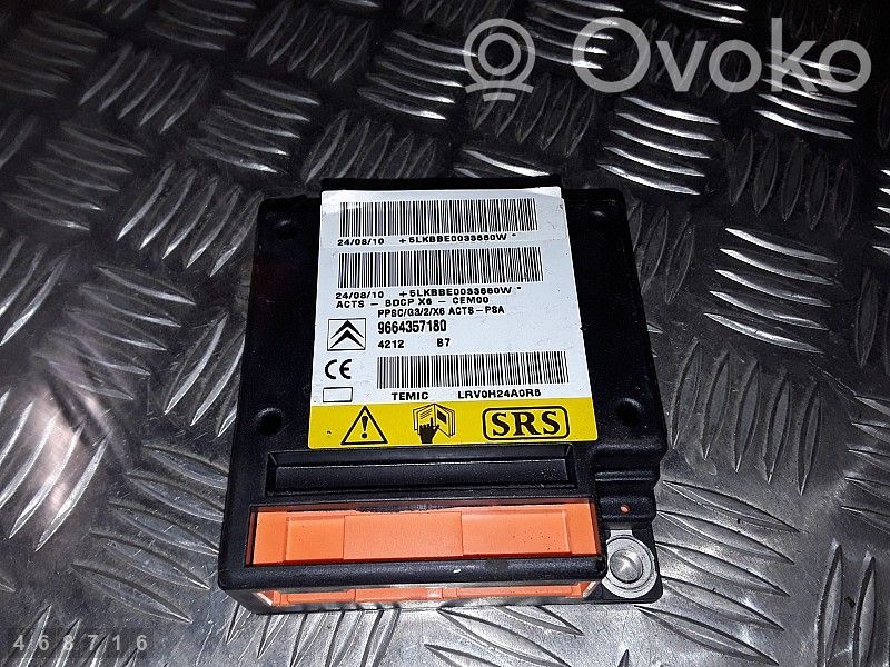 Citroen C6 Airbag control unit/module 