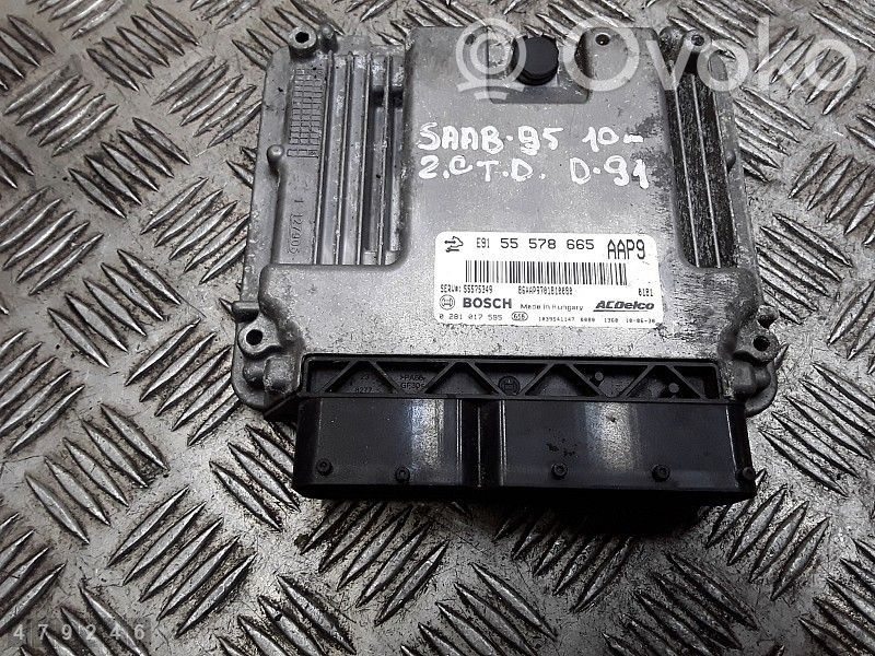 Unitate/modul de control motor   55578665