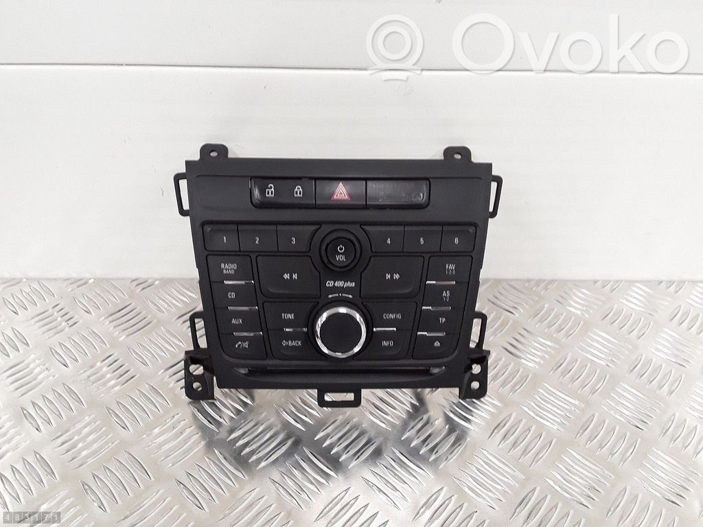 Opel Zafira C Interrupteur / bouton multifonctionnel