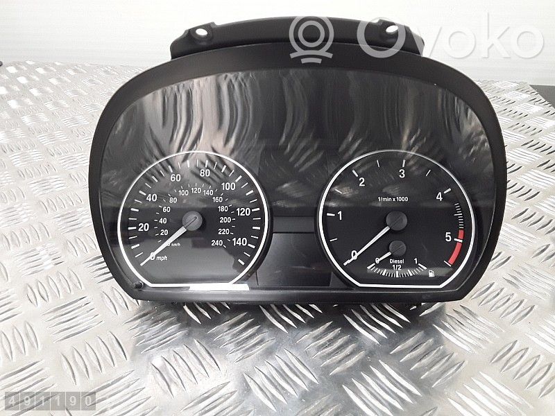 BMW 1 E81 E87 Speedometer (instrument cluster) 