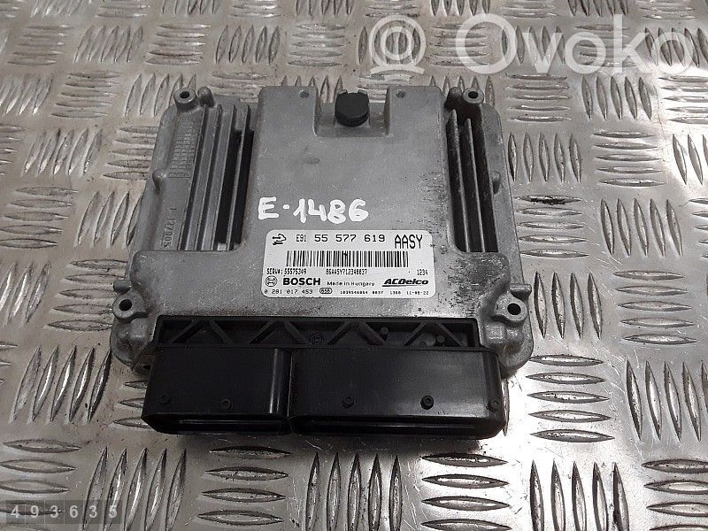 Opel Insignia A Engine control unit/module 