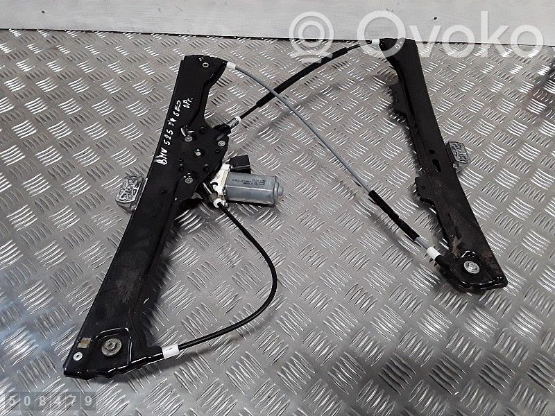 BMW 5 E60 E61 Regulador de puerta trasera con motor 