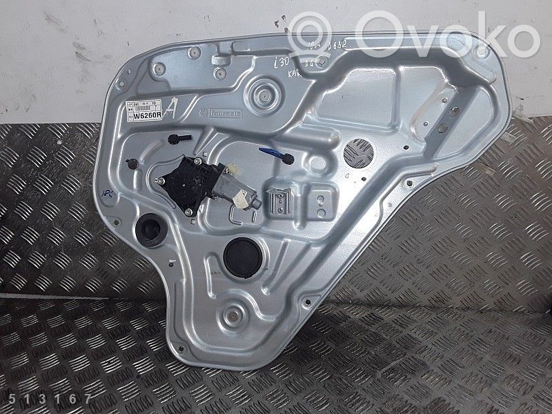 Hyundai i30 Alzacristalli della portiera posteriore con motorino 