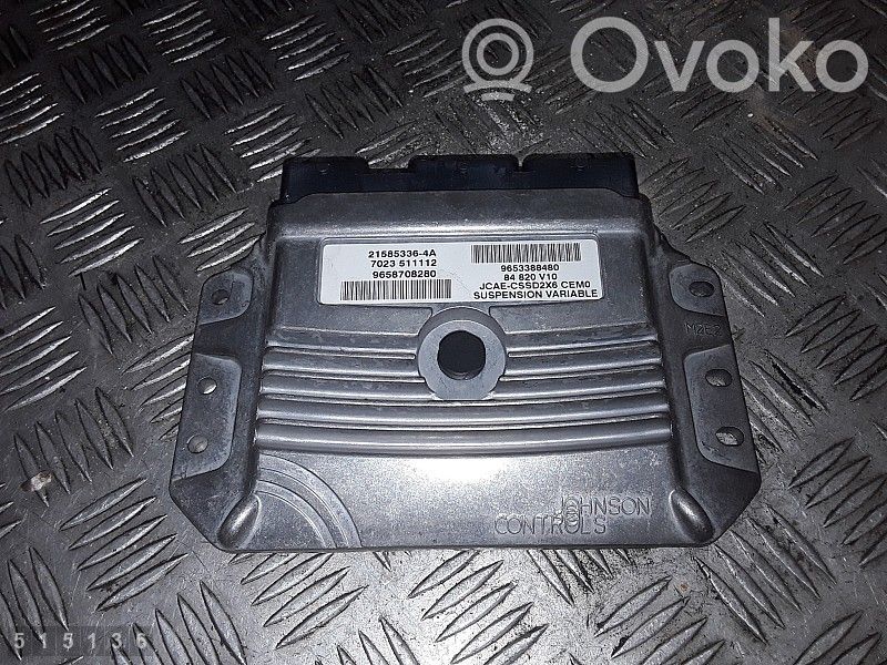 Module de commande suspension   9658708280