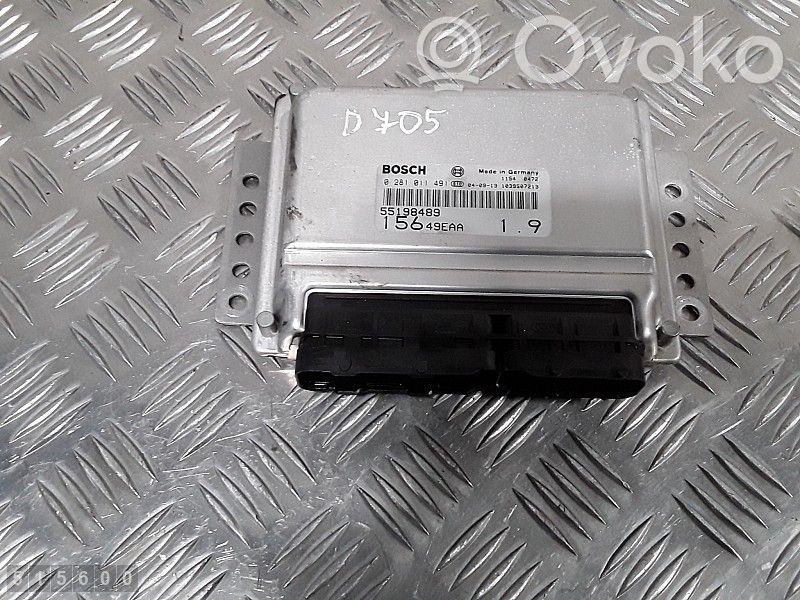 Engine control unit/module   55198489,0281011491
