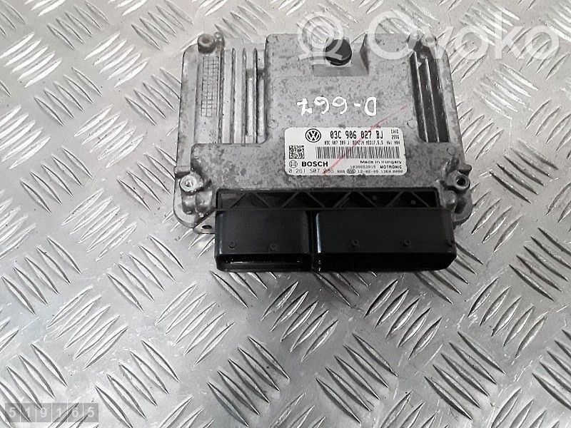 Engine control unit/module   03C906027BJ,03C906027BJ,03C907309J