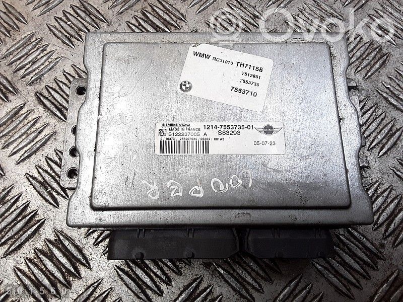Mini One - Cooper Coupe R56 Engine control unit/module 