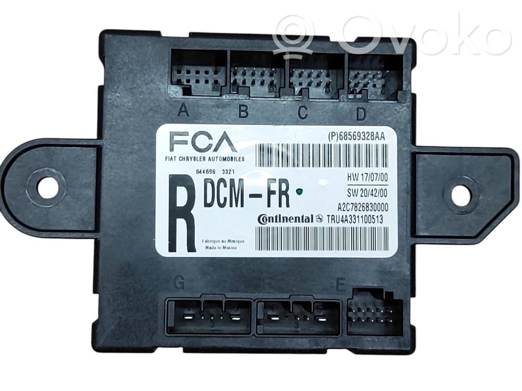 Chrysler Pacifica Unité de commande module de porte 