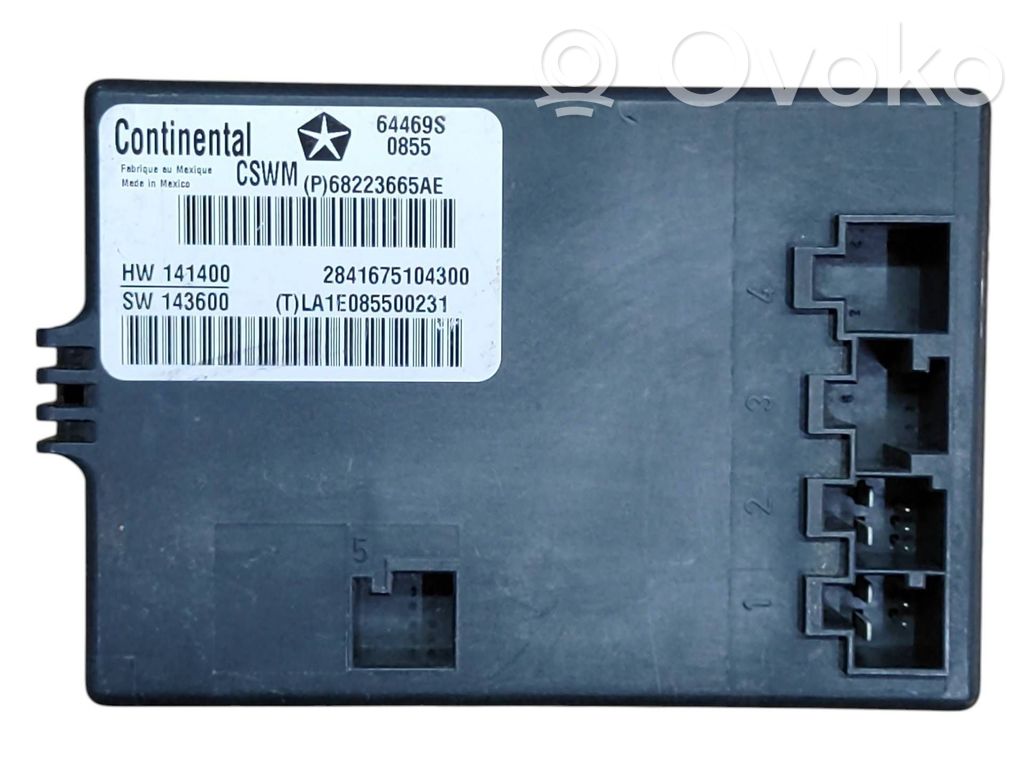 Moduł / Sterownik fotela   P68223665AE,68223665AE