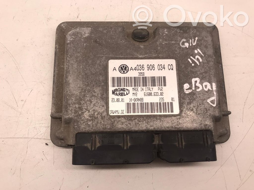 Audi A6 S6 C6 4F Engine control unit/module ECU 