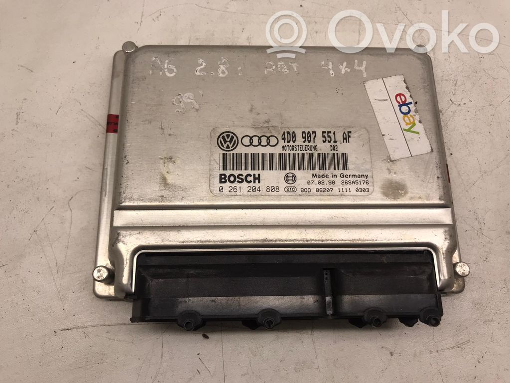 Audi A6 S6 C6 4F Engine control unit/module ECU 