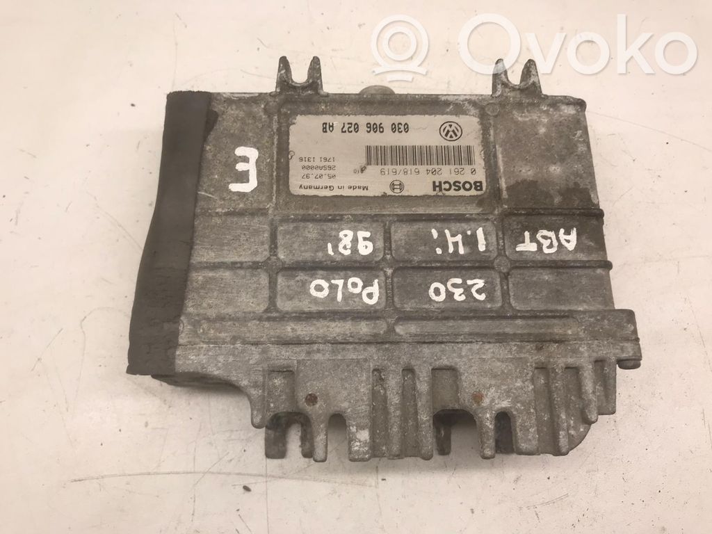 Komputer / Sterownik ECU silnika   030906027AB,0261204518,0261204519