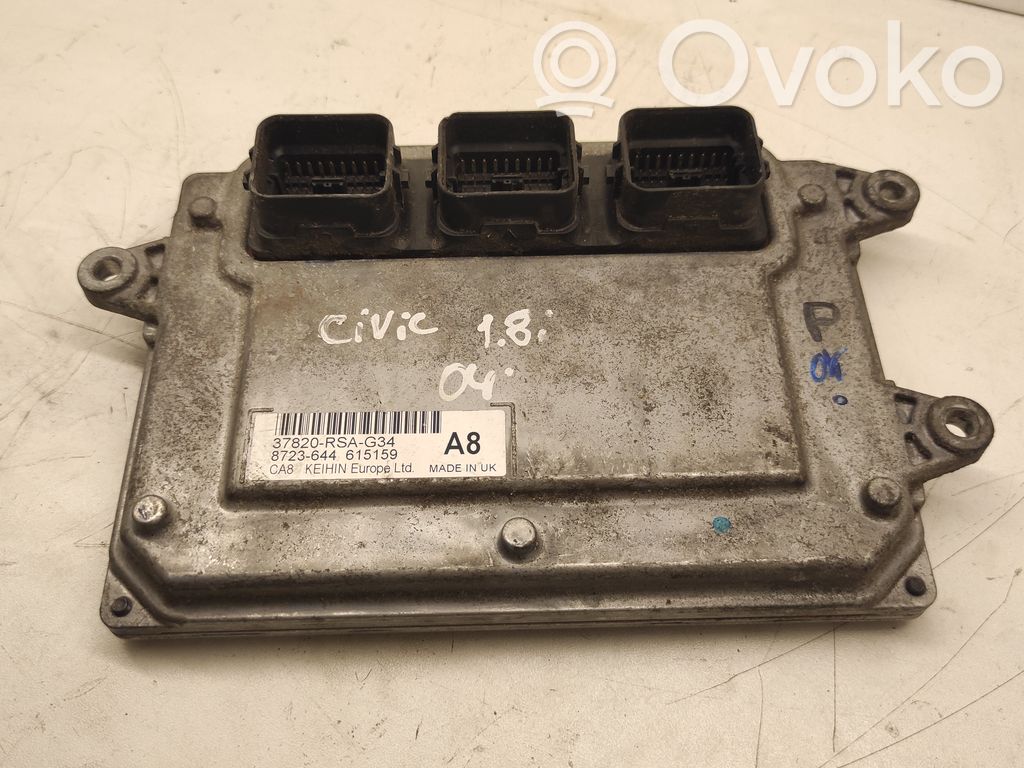 Engine control unit/module ECU   37820RSAG34,8723644,615159