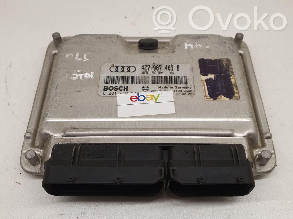 Audi A6 S6 C6 4F Engine control unit/module ECU 