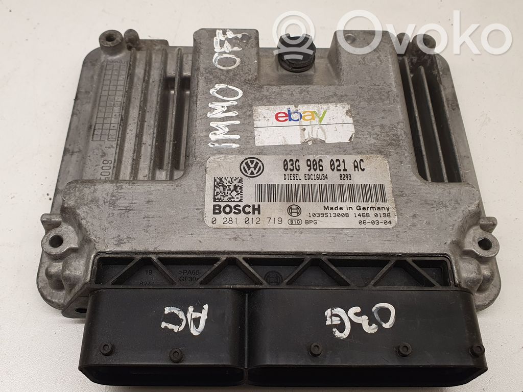 Volkswagen PASSAT B5.5 Sterownik / Moduł ECU 