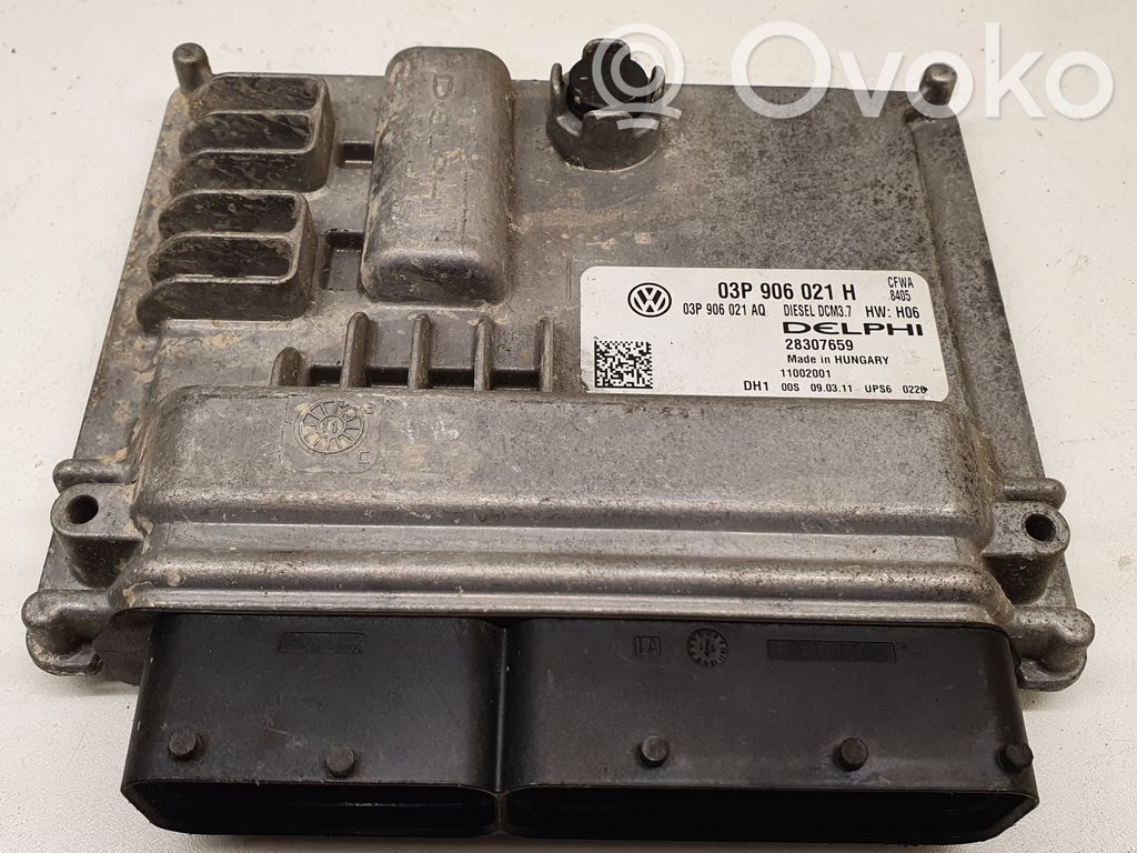 Engine control unit/module   03P906021AQ,03P906021H,28307659