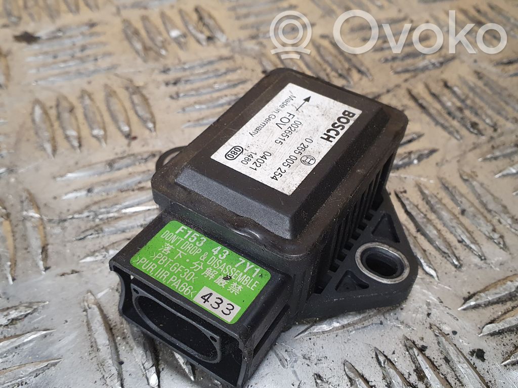 Mazda RX8 ESP acceleration yaw rate sensor 