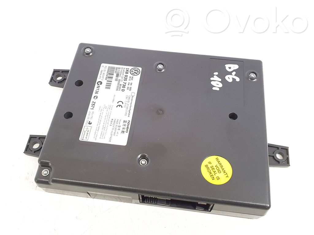 Volkswagen PASSAT B6 Bluetooth control unit module 