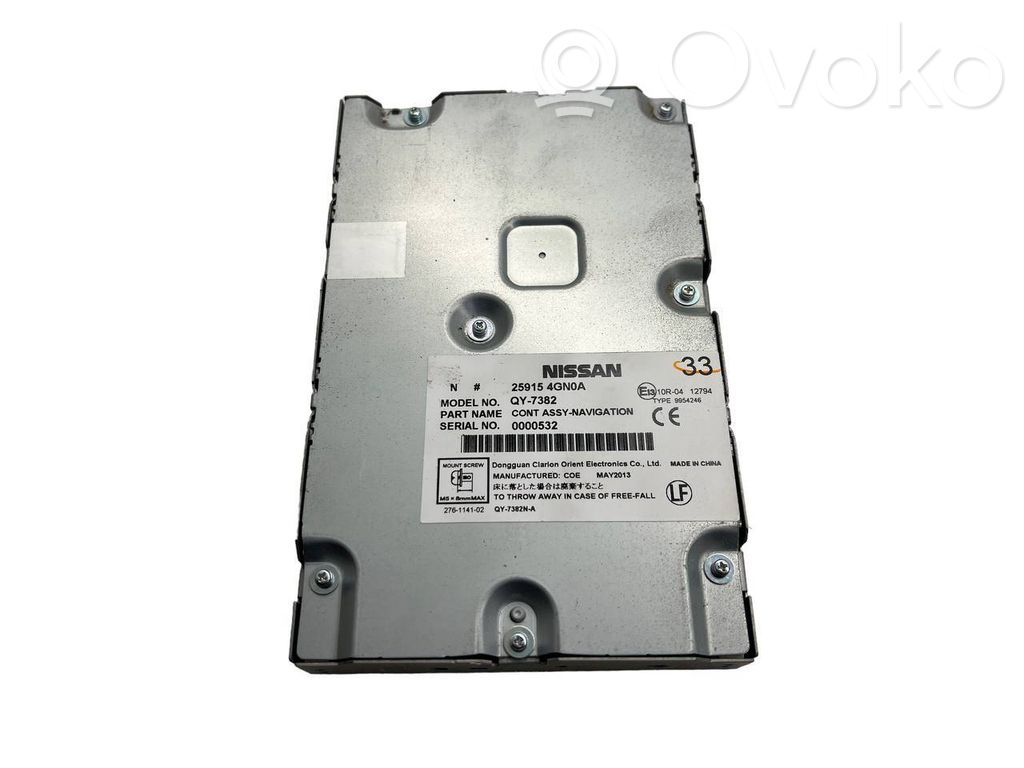 GPS navigation control unit/module   259154GN0A,0000532,QY7382