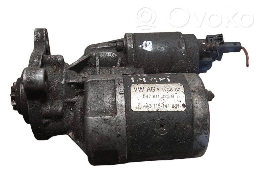 Skoda Fabia Mk2 (5J) Motor de arranque 