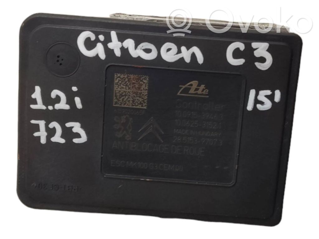 Citroen C3 ABS Blokas 