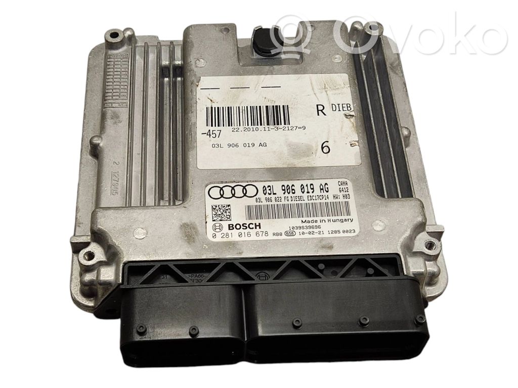 Audi A6 S6 C6 4F Sterownik / Moduł ECU 