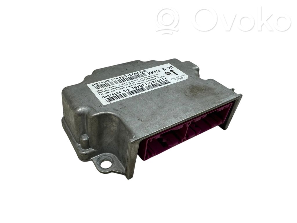 Unidad de control/módulo del Airbag   P68186642AD,T6FMF147800117