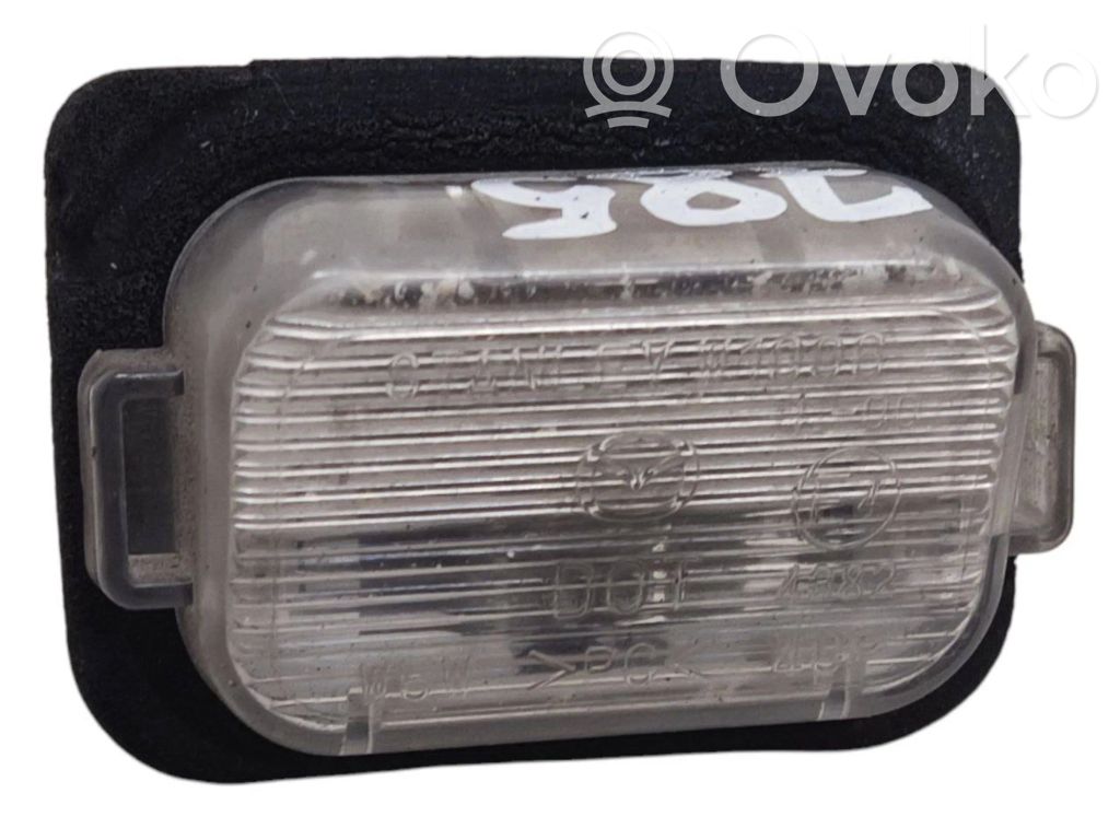 Mazda 6 Number plate light 