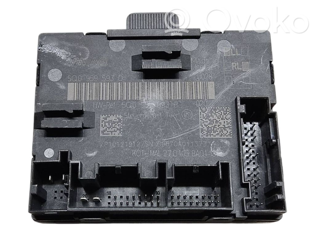 Audi A3 S3 8V Door control unit/module 