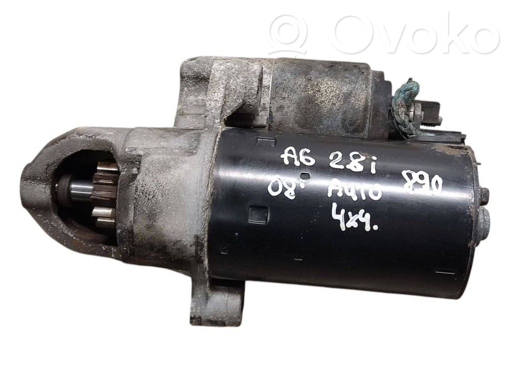 Audi A6 S6 C6 4F Starteris 