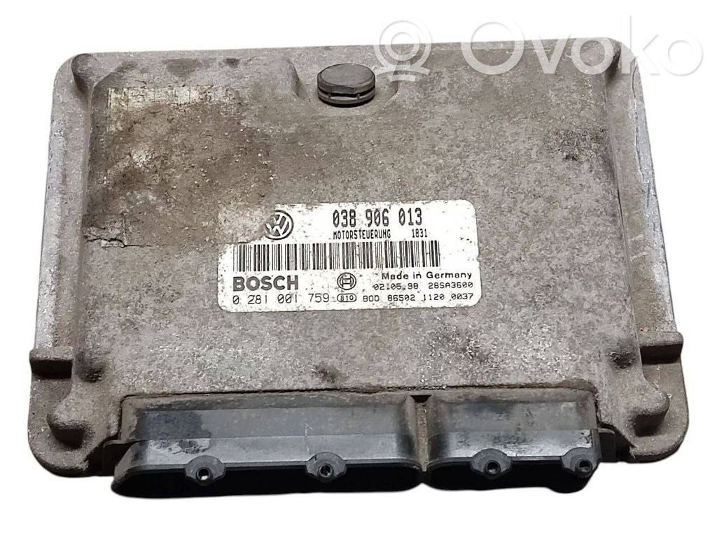 Volkswagen Golf IV Engine control unit/module 