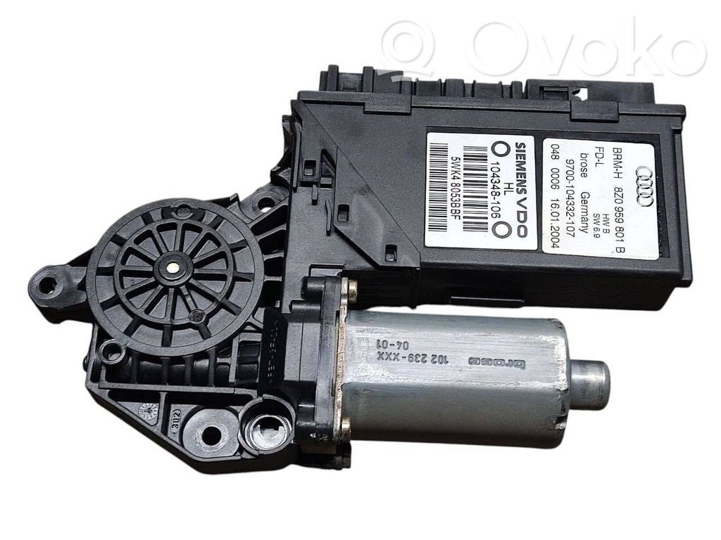 Asa reguladora de la puerta trasera   8Z0959801B,104348106,5WK48053BBF,9700104332107