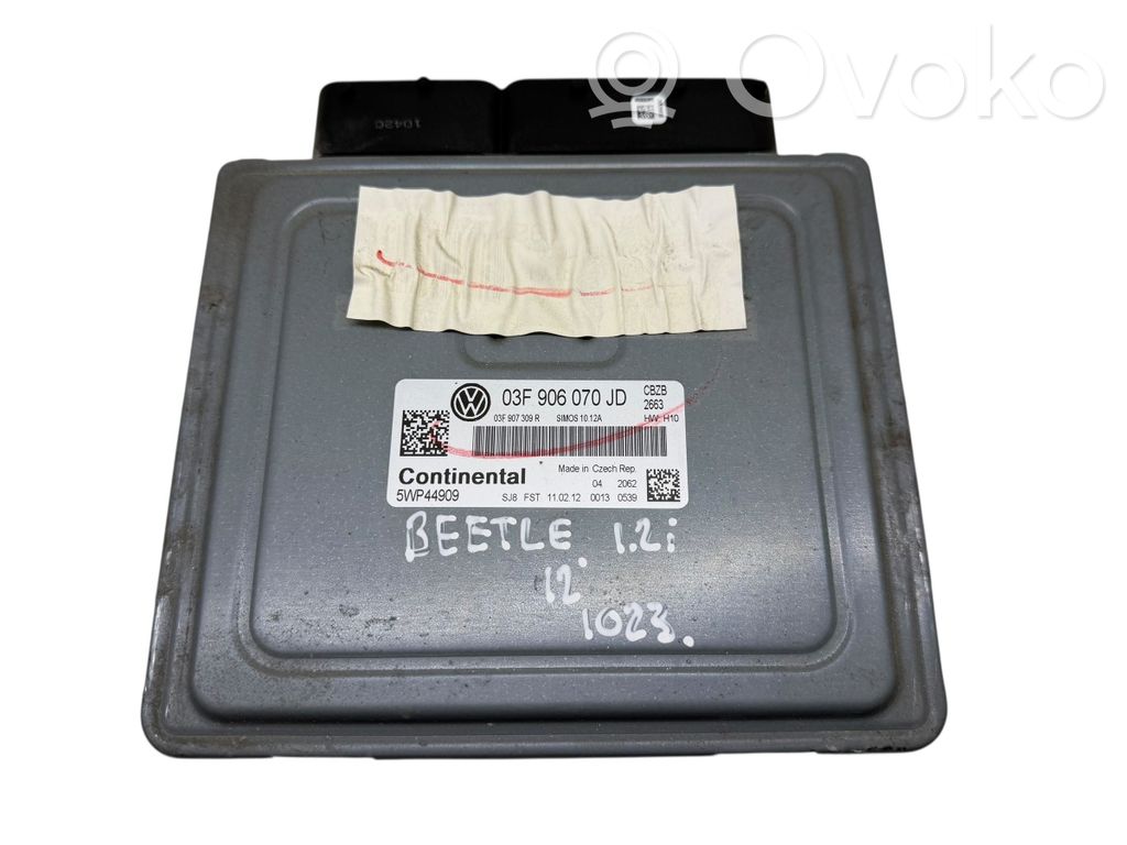 Volkswagen Beetle A5 Engine control unit/module 