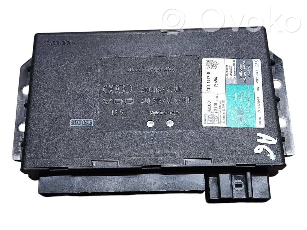 Module confort   4B0962258E